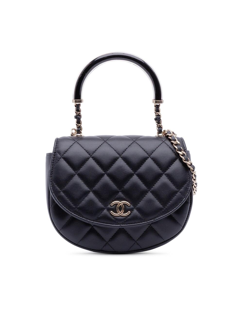 Chanel Carry Chic Flap Bag Quilted #357253C40B